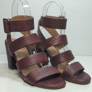 Vionic Blaire Strappy Heeled Sandals womans size 6 EU 37